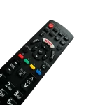 Control remoto Panasonic 06-5N2W49-PA03 con accesos directos y botón de Netflix.