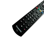 Control remoto Panasonic 06-5N2W49-PA03 con botones de volumen y canales.