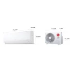 Medidas del aire acondicionado V09WIN