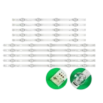 Kit De Barras Led Compatible Con Televisores Modelo 50L