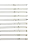 Extremos y conectores del kit de barras LED compatibles con TV LG 55LJ550T, 55UJ635T, 55UK6300PDB y 55UJ6320.