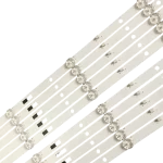 Kit de barras LED HYLED495iNTC con conectores de precisión y perforaciones de montaje.