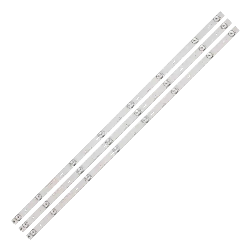Kit de barras LED modelo LED40T15-T2 con lentes de enfoque para retroiluminación en televisores.