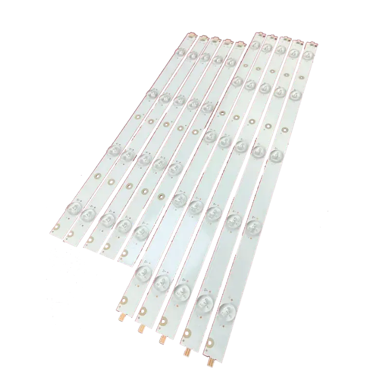 Juego de barras LED TC-42AS610H con lentes difusores para TV Panasonic