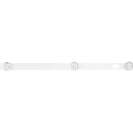 Barra LED individual compatible con televisor 32D2930, repuesto para mejorar la iluminación de pantalla.