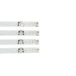 Detalle de las barras LED para televisores 49LH600T, 49LW540S y 49LW560H con conectores de alta precisión.