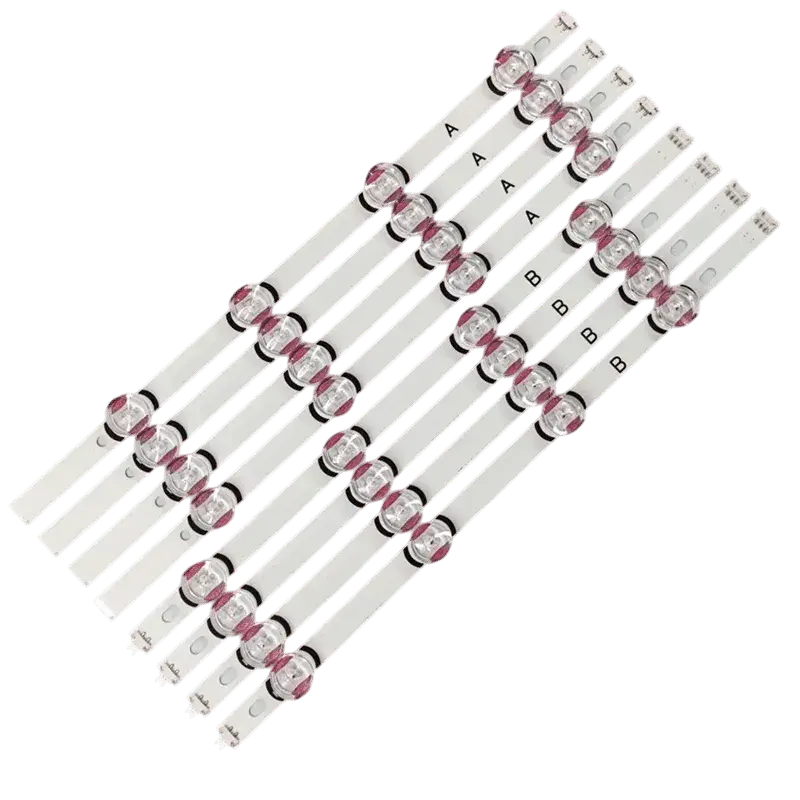 Kit de barras LED para televisores 40LF635T, 40LX340H, 40LX560H, 40LX570H, 40LX770H y 40LX774H con iluminación uniforme y alta eficiencia energética.