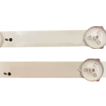 Detalle del Kit de Barras LED compatible con televisores 42LM3400 y 42LS3400, mostrando lentes difusoras y diseño de fijación.