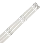 Juego de barras LED V1 con lentes ópticas, ideal para televisores IBG435AN, IBG436LED, CXLED-43, HYLED4315iNT2 y similares.