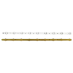 Barra LED 65UN7100PDA con lente de precisión para mejorar la distribución de luz en televisores.