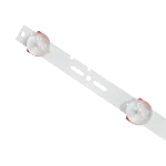 Kit de barras LED KDL-46R457A con conectores de precisión y perforaciones de montaje.