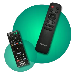 Controles para barra de sonido