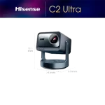 Dimensiones exactas del proyector Hisense C2 Ultra en milímetros