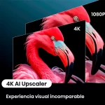 Comparativa entre imagen 1080p y 4K con AI Upscaler en el Hisense C2 Ultra