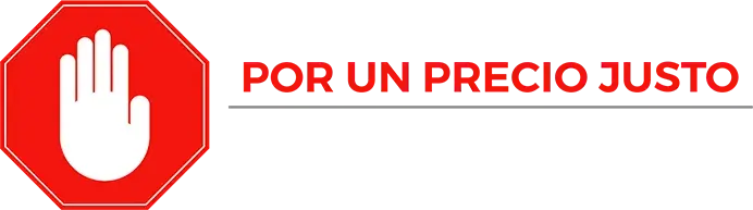Sello de Por un Precio Justo en defensa del consumidor
