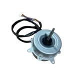 Motor fan outdoor 11002012034033, vista superior con eje y conectores