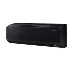 Aire acondicionado Samsung WindFree 12000 BTU Inverter instalado en ambiente moderno, diseño estético, silencioso y eficiente.