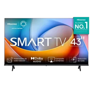 Televisor Hisense Smart 43" FHD VIDAA 60Hz 20W 43A4NV
