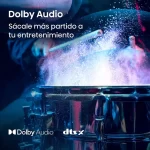 Sonido Dolby Audio y DTS:X en el TV Hisense 43A4NV