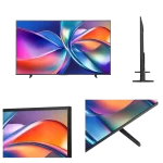 Televisor Hisense 55Q6QV QLED 55 pulgadas visto desde múltiples ángulos