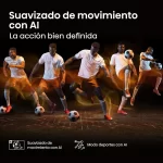 Suavizado de movimiento y modo deportes con inteligencia artificial en el televisor Hisense 75A6NV