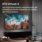 Televisor Hisense 75A6NV con sonido envolvente DTS Virtual:X