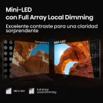 Televisor Hisense 65U7QG con Mini-LED y Full Array Local Dimming