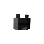 Fan Motor Capacitor 4UF/450V con vista superior y terminales