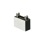Terminales de conexión del Fan Motor Capacitor 4UF/450V vista detalle