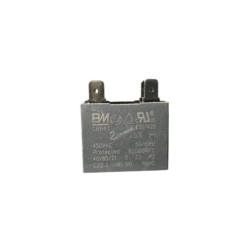 Condensador 2UF 450V S3 REP-3112 para motor de ventilador