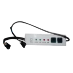 Display Board CE-KFR53T2/BP2N1Y-B con luces LED de estado y display digital.