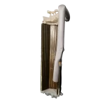 Evaporador Midea 12000 BTU CE-KFR35G con bandeja y aislamiento