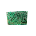 Reverso de la tarjeta Main Control Board 17122000051885 para aire acondicionado Midea, trazado PCB visible.