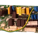Detalle de relés y componentes de la Main Control Board 17122500001473