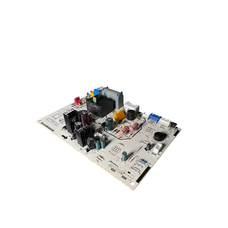 Main control Board Midea 17122000054363 vista superior con componentes y conectores visibles