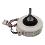 Motor Blower de repuesto Hisense DG13G1-17 con eje metálico y cableado multicolor