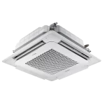 Aire acondicionado cassette Samsung WindFree 18000 BTU vista diagonal con conectores