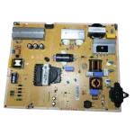 Fuente LG EAY64928801 en perspectiva diagonal con componentes y conectores originales