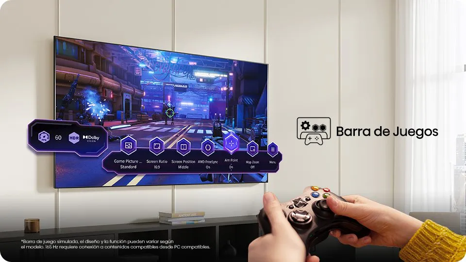 Hisense 75Q6QV GameBar