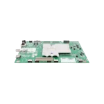 Main Board EBU66375501 de LG para TV, vista en ángulo izquierdo con puertos HDMI y LAN.