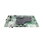 Main Board EBU67086901 de LG para TV vista frontal-lateral con puertos coaxial y HDMI