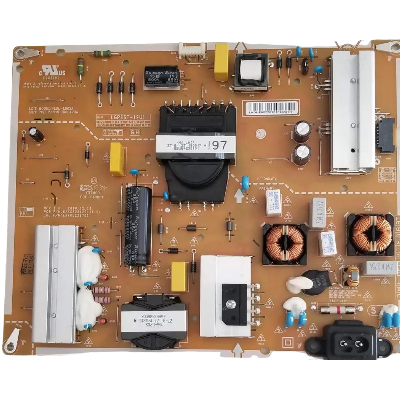 Power Supply EAY65228701 para TV LG 50UK6500PDA vista general(SH)