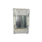 Reverso de la cubierta DA97-11823A con placa metálica y ductos laterales del evaporador