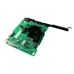 Placa BN94-15346H Samsung UN58TU8000KXZL – vista angular amplia