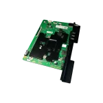 Placa BN94-17251M AU8000B en ángulo derecho con slot de faja y componentes SMD