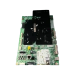 Main Board LG EBU65769801 vista superior con blindaje EMI negro y zona de conectores