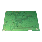 Reverso del PCB LG EBU65769801 con pistas y puntos de soldadura