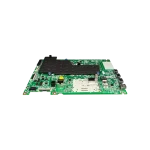 EBU66105903 LG OLED CX, vista frontal baja del borde de conectividad