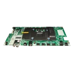 Mainboard EBU66792601 – perfil mostrando fila de HDMI/USB y RF