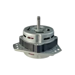 Motor LG EAU63363001, detalle del cuerpo ventilado y eje